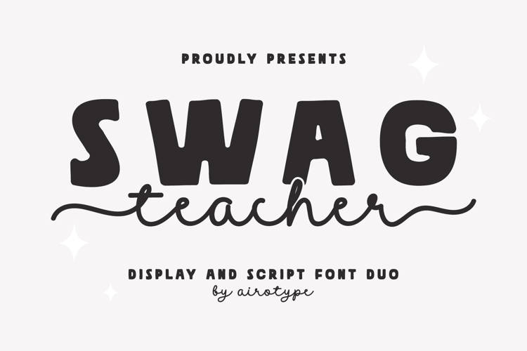 Swag Teacher - Fun Font Duo