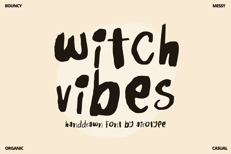 Witch Vibes - Playful Handwritten Font example image 1