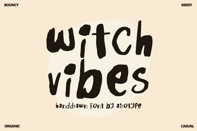 Witch Vibes - Playful Handwritten Font