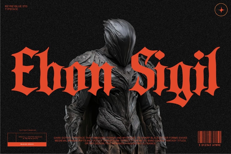 Ebon Sigil - Tattoo Ornament