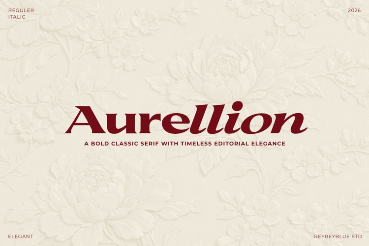Aurellion - Elegant Serif Font