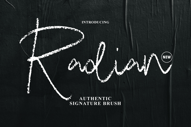 Radian Signature Brush