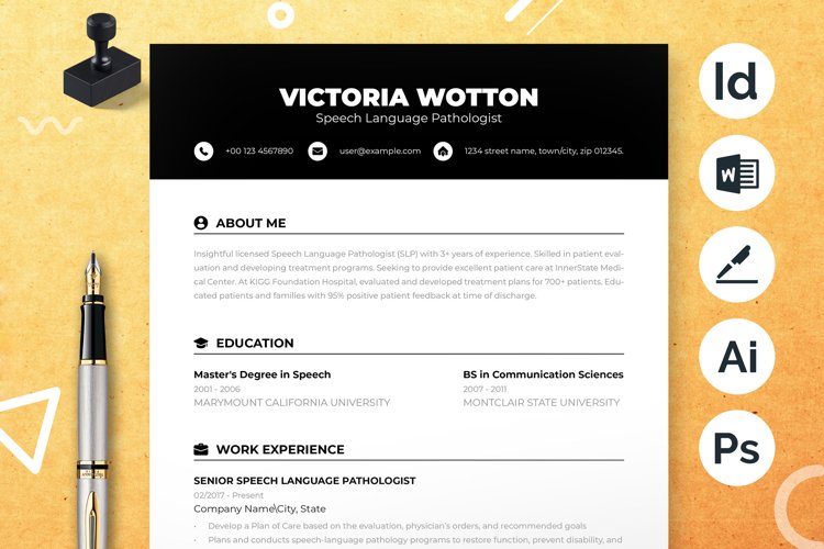 Professional Resume Template Image 18