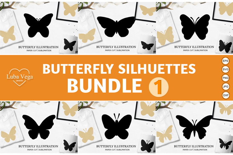 Silhouette Butterfly Svg Image 24