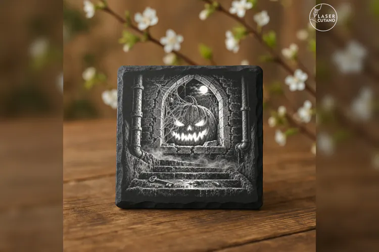 The Cellar Weaver Pumpkin Halloween Laser Engraving PNG