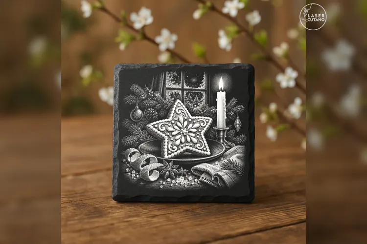The Starlight Biscuit Christmas Engraving PNG