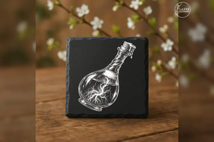 The Rootglass Elixir Witchcraft Laser Engraving PNG