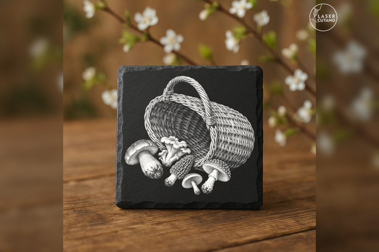 The Forager's Measure Woodland Laser Engraving PNG