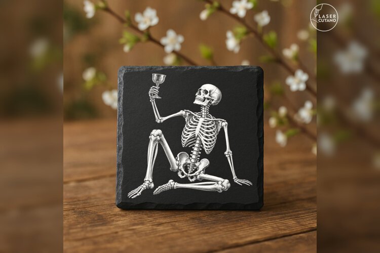 The Last Toast Anatomy Laser Engraving PNG example image 1