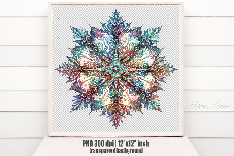 Christmas snowflakes clipart|Cute Winter flower shirt design