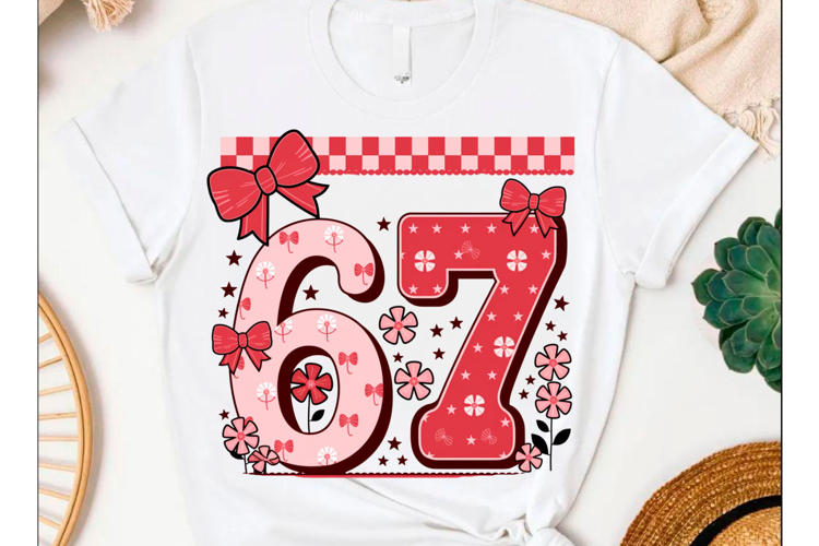Valentine 67 Six Seven PNG Coquette