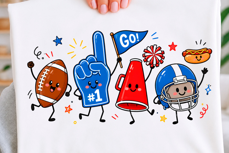 Cute Game Day Crew Trending Png
