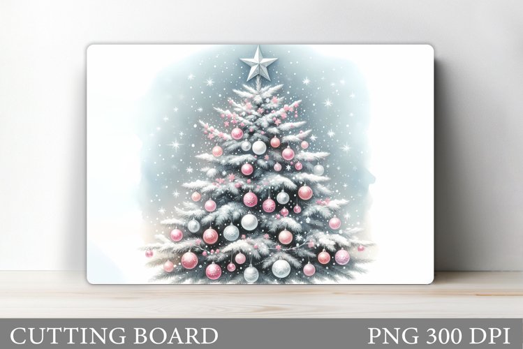 Christmas Tree Cutting Board. Christmas Cutting Board example image 1