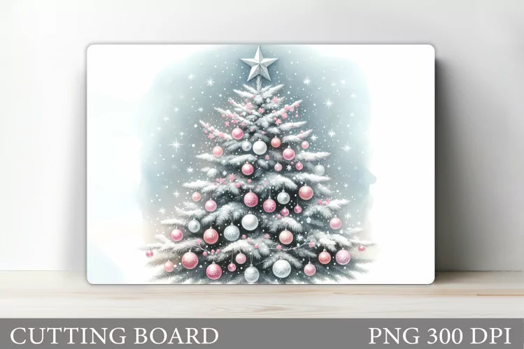 Christmas Tree Cutting Board. Christmas Cutting Board