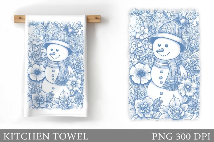 Cute Snowman Clipart Image 9