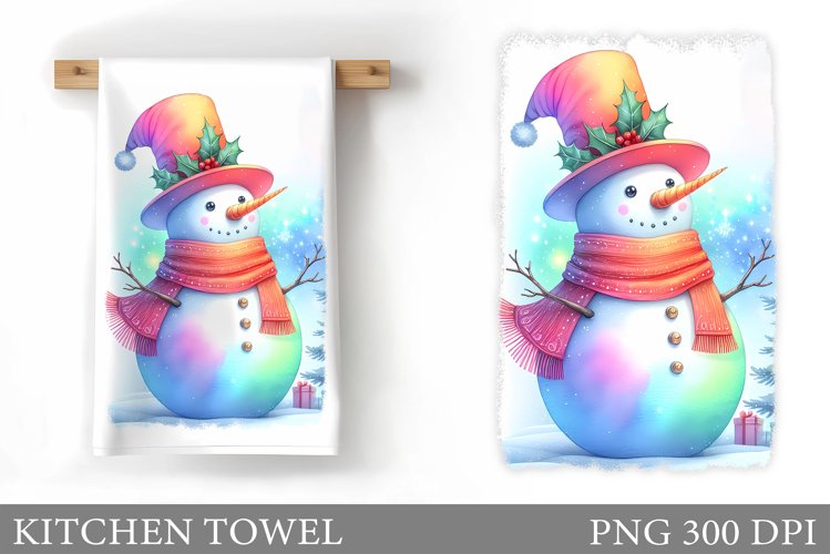 Cute Snowman Clipart Image 10