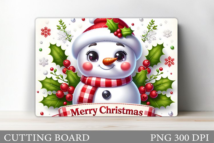 Cute Snowman Clipart Image 2