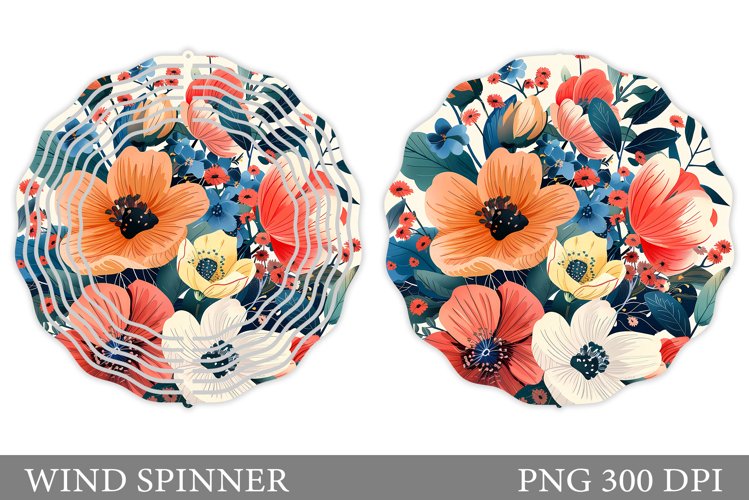 Watercolor Flowers Image 6