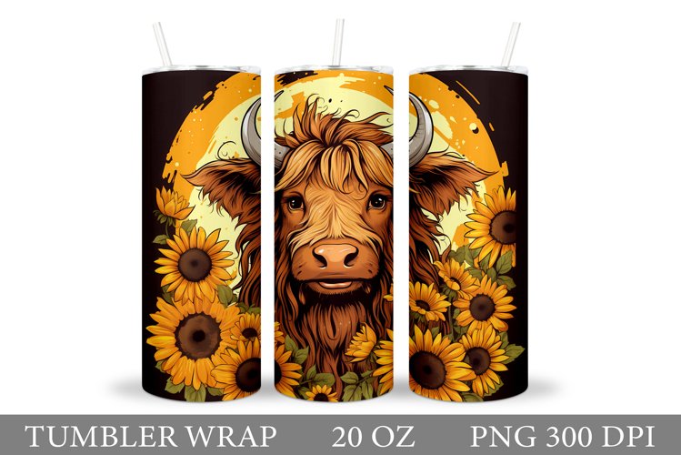 Cow Tumbler Design. Cow Tumbler Sublimation