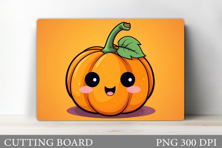 Pumpkin Cutting Board. Pumpkin Kitchen Cutting Board
