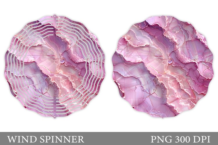 Abstraction Wind Spinner. Colorful Wind Spinner Sublimation example image 1