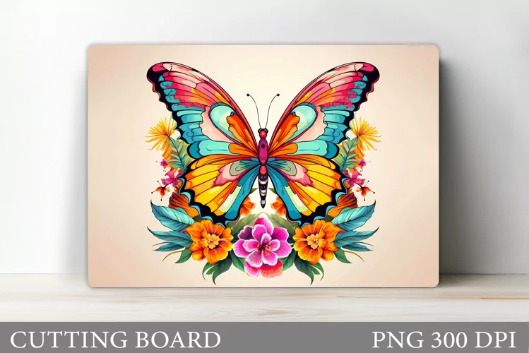 Butterfly Cutting Board. Kitchen Cutting Board Design