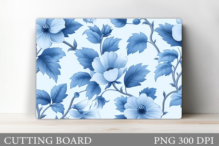 Flowers Cutting Board. Floral Cutting Board Design example image 1