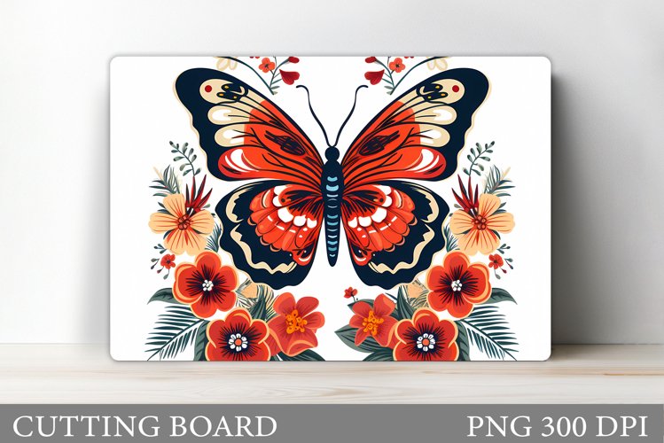 Butterfly Cutting Board. Butterfly Kitchen Cutting Board example image 1