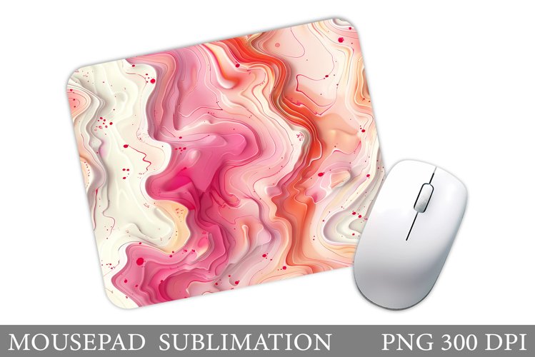 Abstraction Mouse Pad. Abstraction Sublimation example image 1