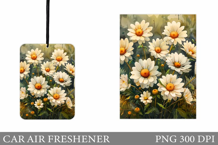 Flowers Flowers Car Air Freshener. Summer Car Air Freshener