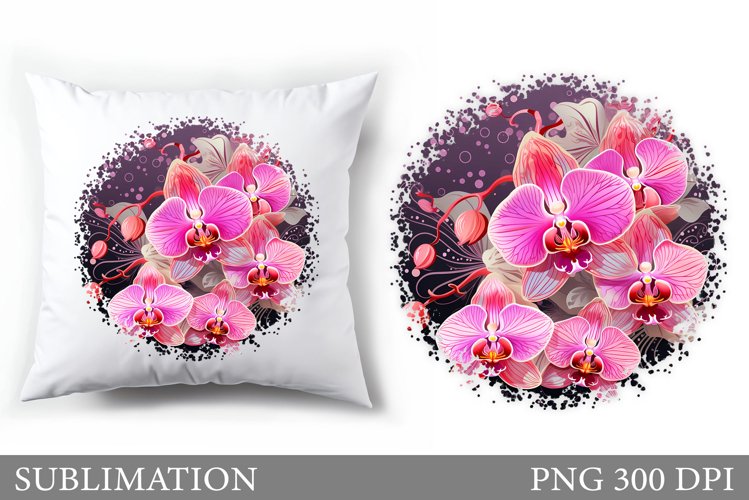 Orchid Clipart Image 6