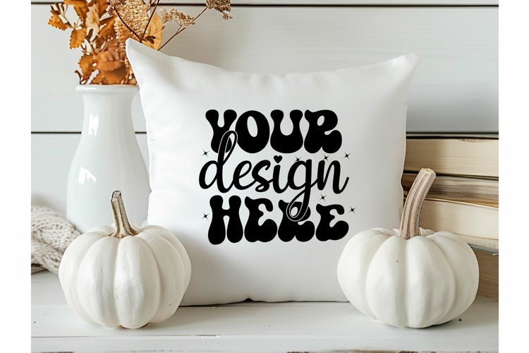 Square Pillow Mockup,Square Pillow JPG example image 1