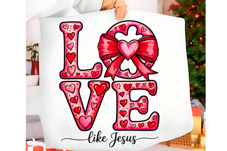 Love Like Jesus Valentine Png