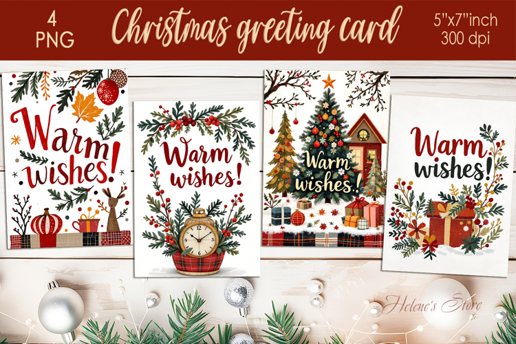 Christmas Card Templates Image 4