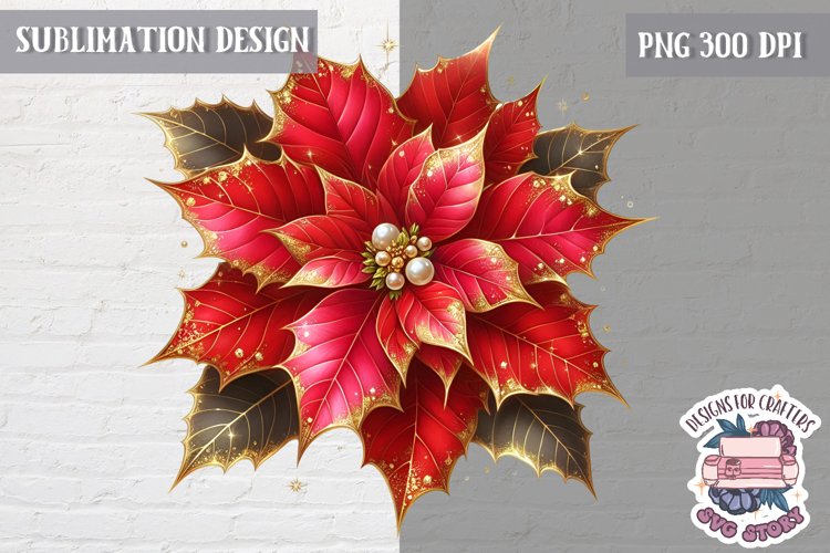Christmas Floral Svg Image 7