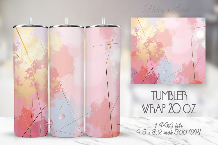 Pink And Gold Background Image 16