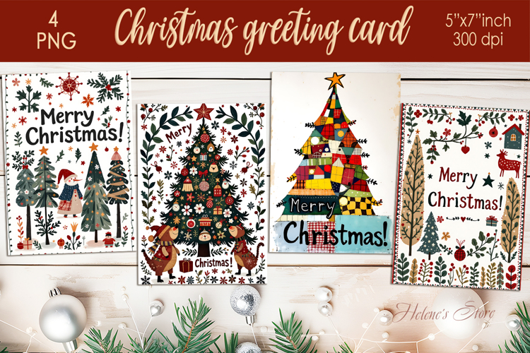 Christmas Card Templates Image 3