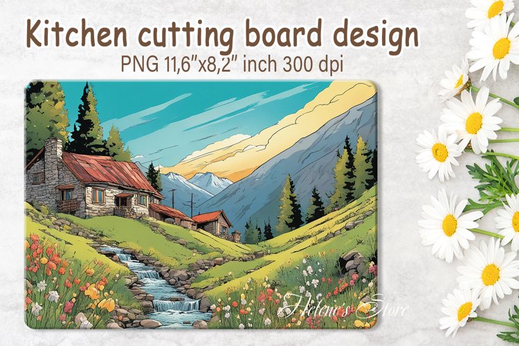 Mountains Clipart Image 3
