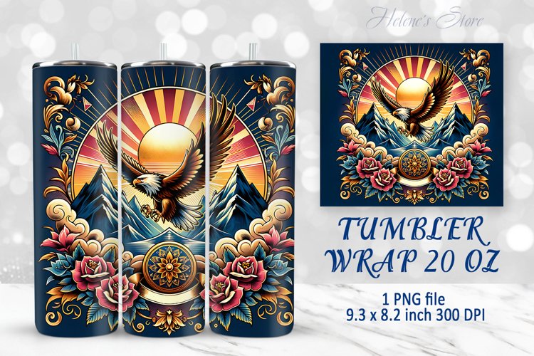 Class of 2024 Sublimation | Graduation tumbler wrap designs example image 1