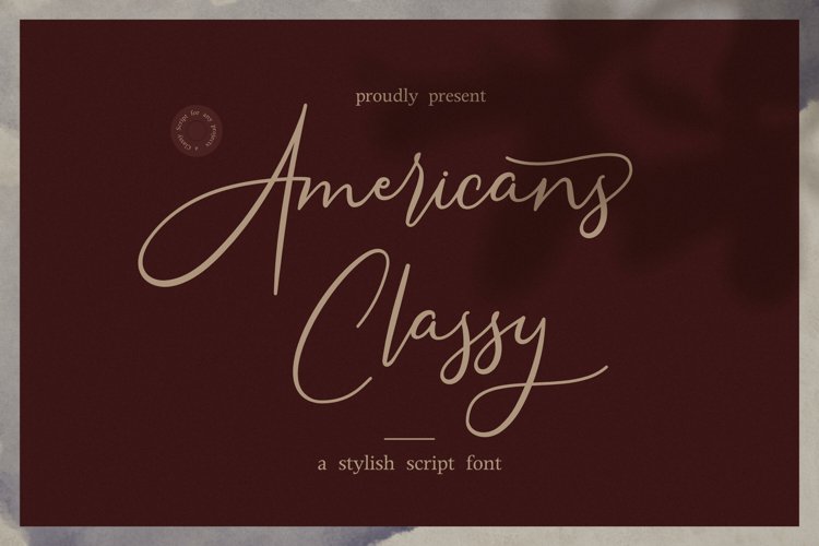Americans Classy example image 1
