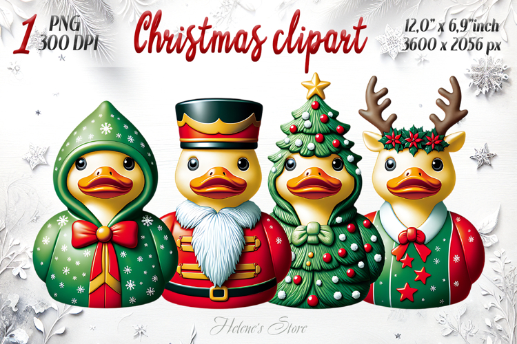 Christmas cute duck clipart png|Funny t shirt design