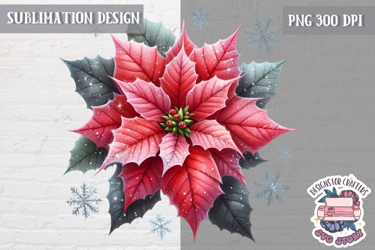 Christmas Floral Svg Image 4