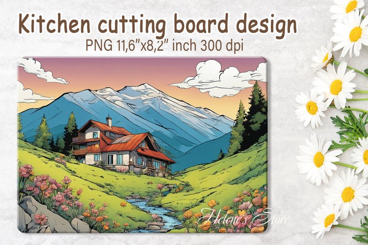 Mountains Clipart Image 24