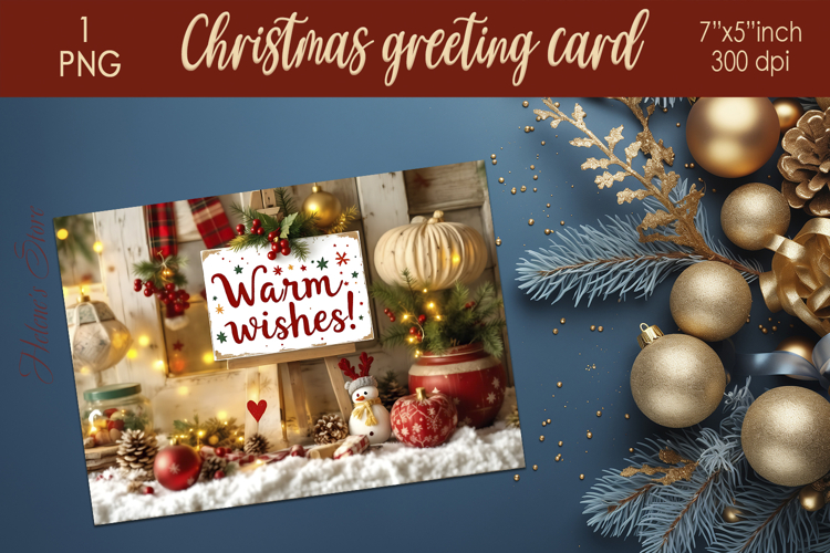 Christmas Card Templates Image 8