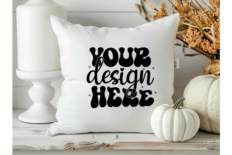 Square Pillow Mockup,Square Pillow JPG