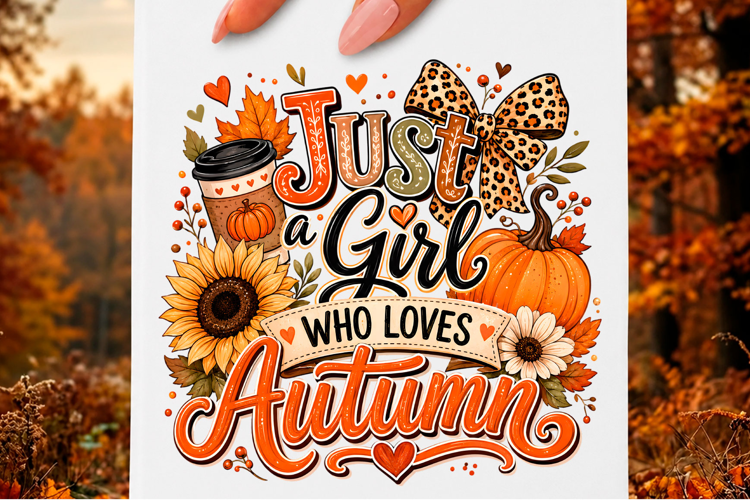 Trending Fall Sublimation PNG design Autumn Tshirt