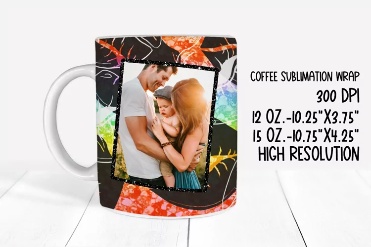 Coffee Mug Sublimation Wrap