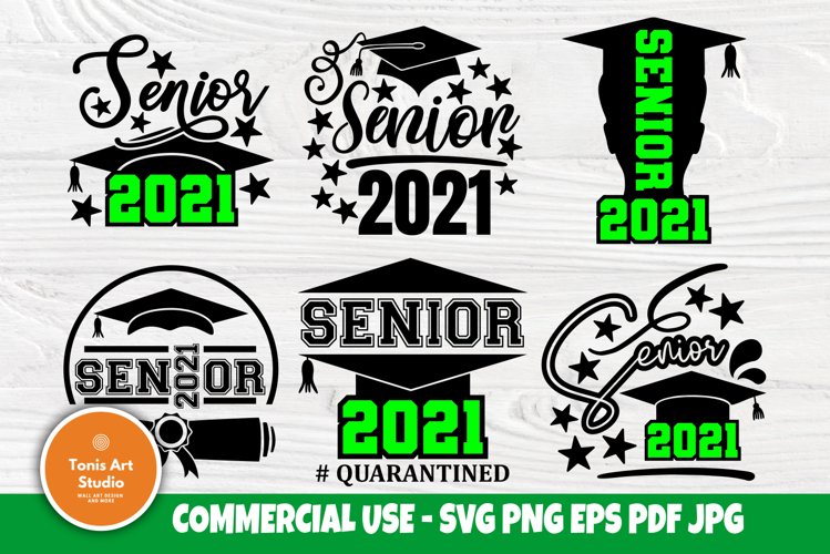 Paper, Party & Kids Embellishments Cricut Svg Senior 2021 SVG Class of ...
