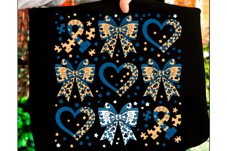 Autism Coquette Bow Png,Autism Awareness