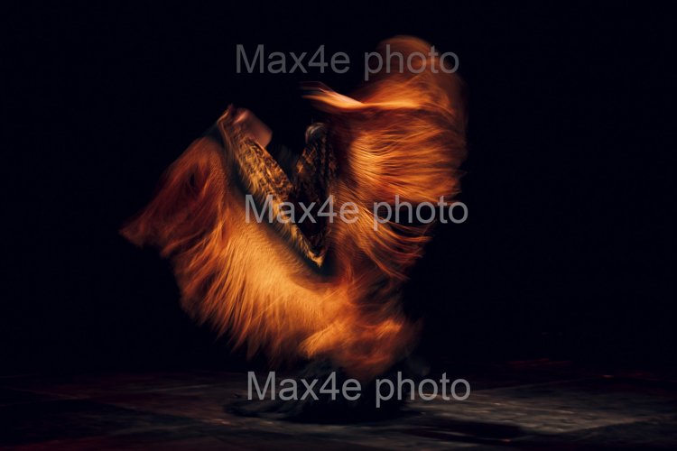 Flamenco. Performance on stage. example image 1